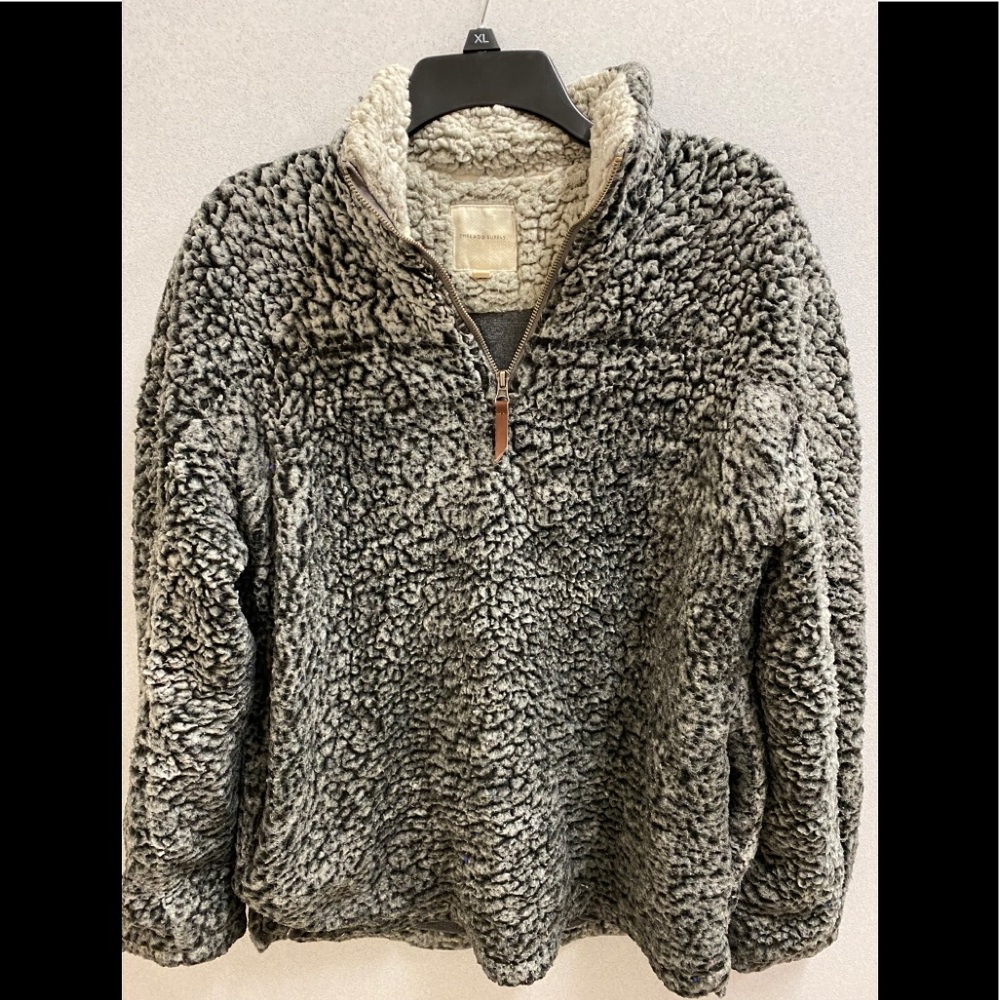 Sherpa jacket - dark gray